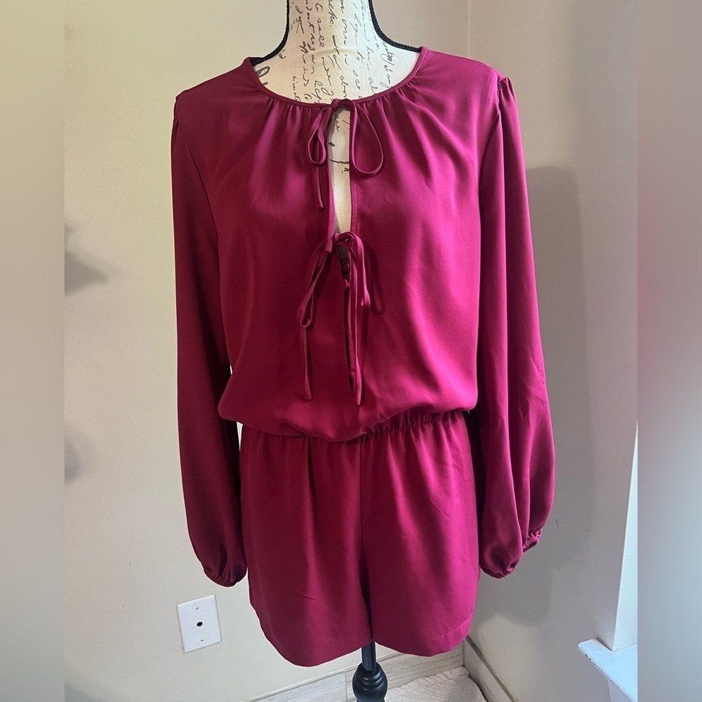 BCBGMaxAzria Rich Burgundy Garment